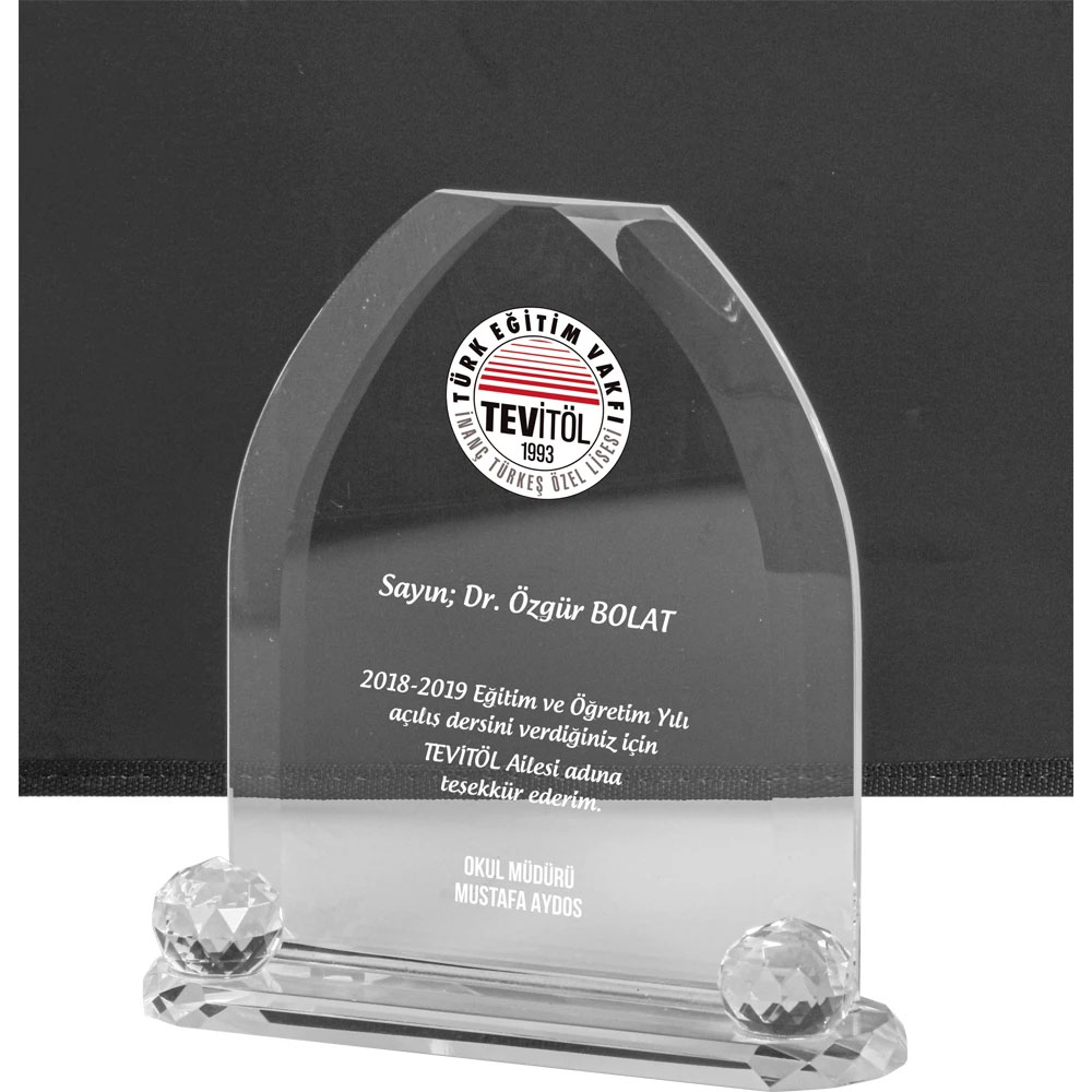 Kristal Plaket